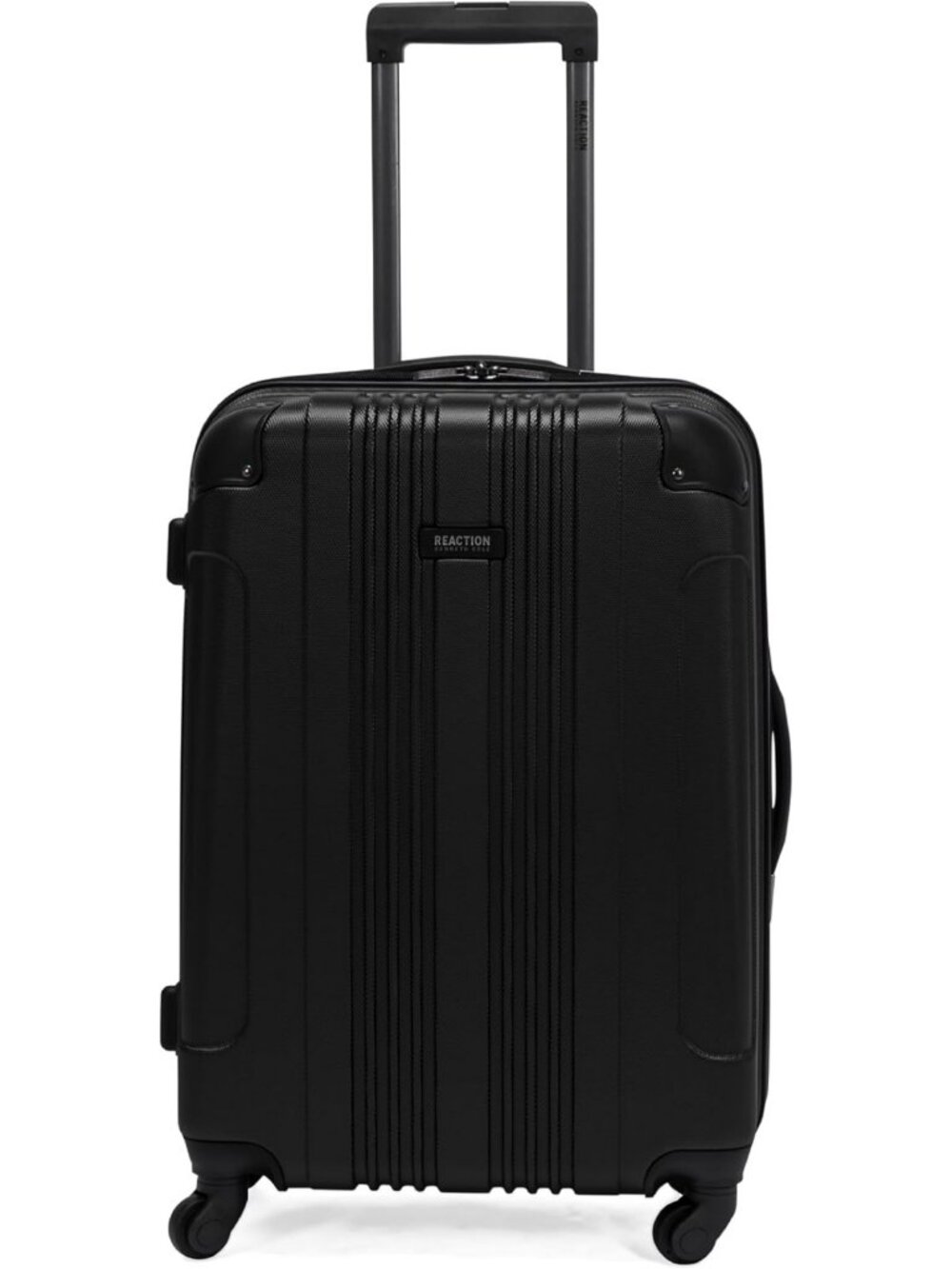 Lightweight 24-Inch Hardshell Spinner Luggage, 4-Wheel Travel Suitcase, Black